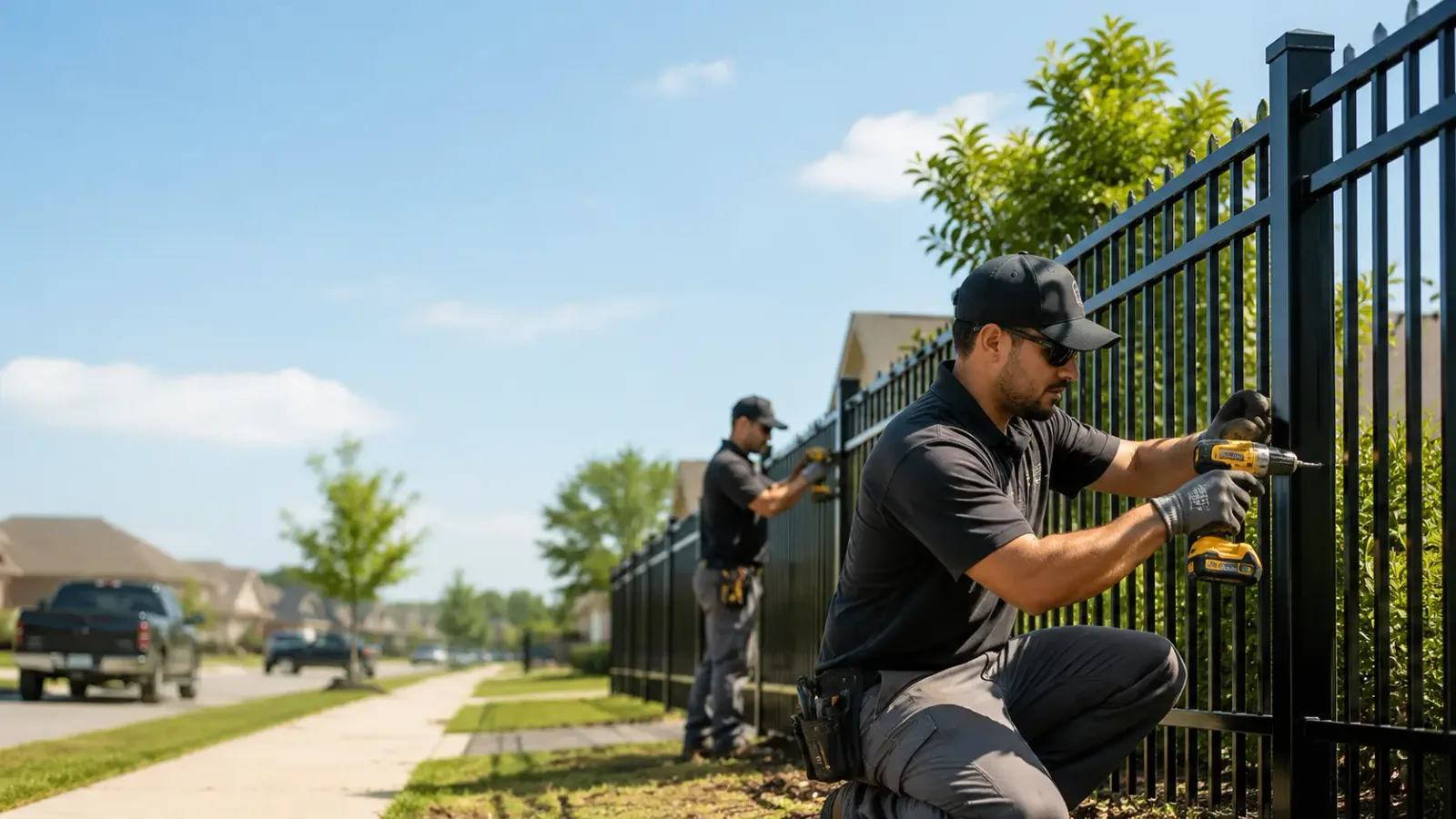 Metal Fence Installation in Lexington, GA
